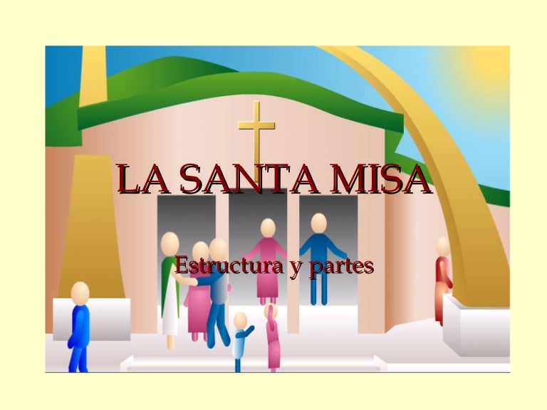 La Santa Misa con dibujos
