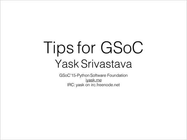 gsoc