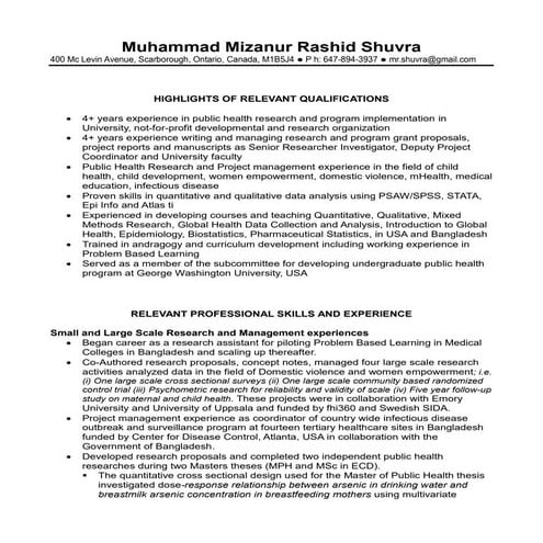 4. Current_Resume_Shuvra_31 January_2016