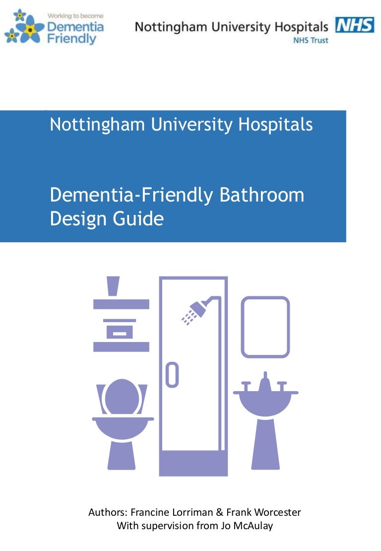 NHS Guide to Creating DementiaFriendly Bathrooms