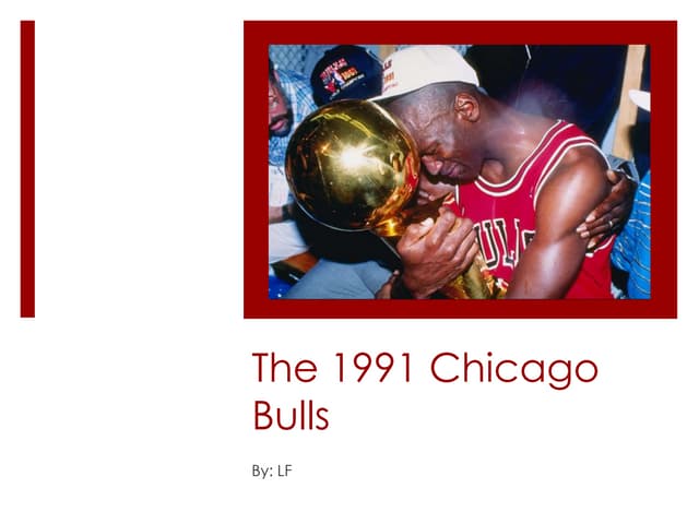 1991 Bulls Greatest Team of All-Time