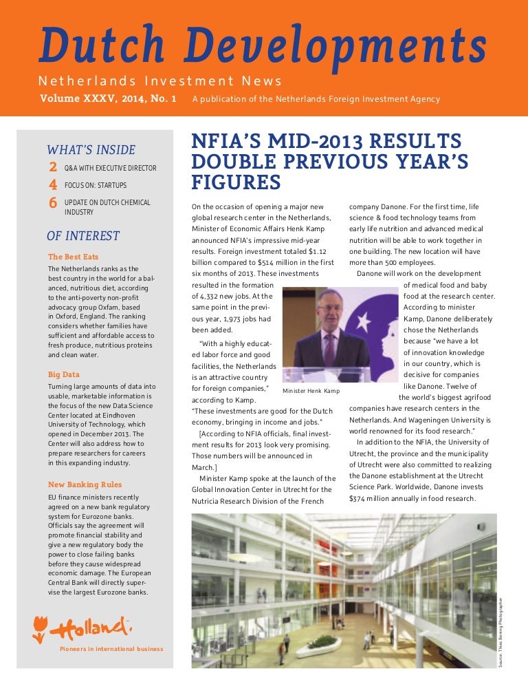 Nfia Newsletter 2014 No 1