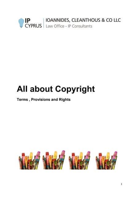 All about Copyright