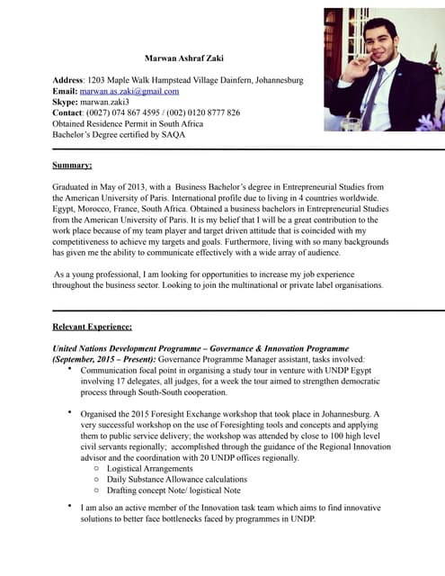 CV PDF
