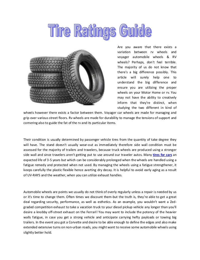 Tire Ratings Guide >> Auto Tire Ratings Tire Ratings Guide >> Auto Tire Ratings