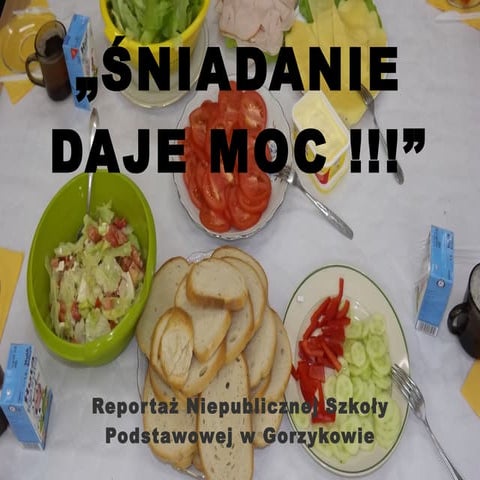 Śniadanie Daje Moc | PPT