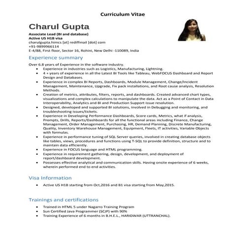 Resume - Charul Gupta - External