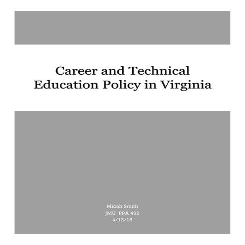 Career and Tech Educaiton