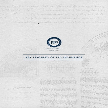 2015 Key Features of PPS Insurance