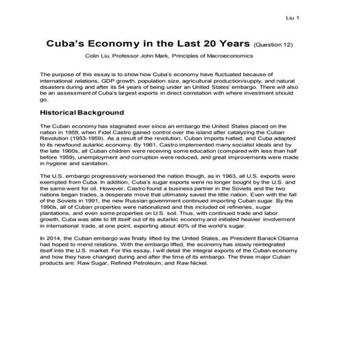Presentation-2014.ppt cuban economic future | PPTX