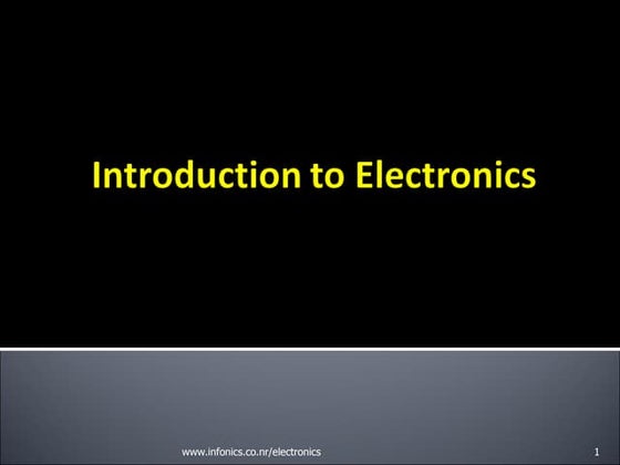 Introduction to electronics components.ppt