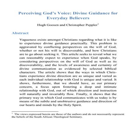 Spiritual Discernment | PPTX