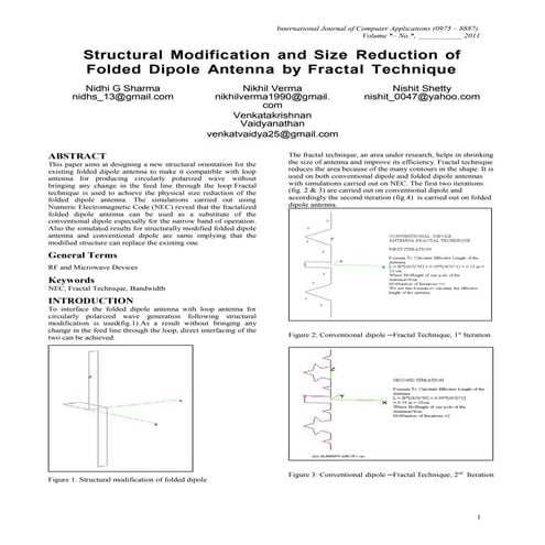 Design of multiband microstrip patch antenna for wireless application | PDF