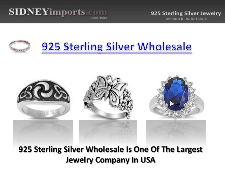 925 sterling silver wholesale