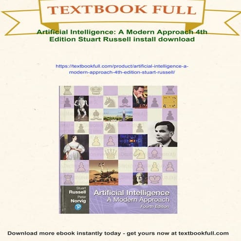 Artificial Intelligence: A Modern Approach 4th Edition Stuart Russell