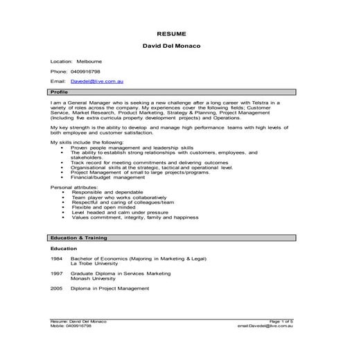 decena_resume | PDF