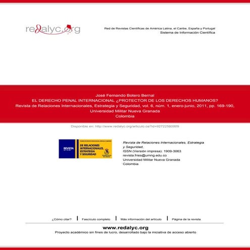 Derecho Penal Internacional