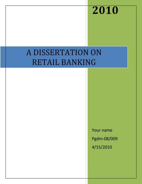 Research Methodology Final Paper Pdf Business Banking Finance
