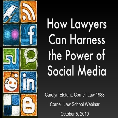 How Lawyers Can Harness the Power of Social Media