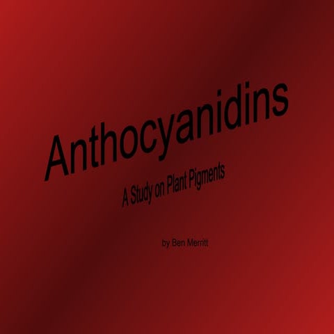 anthocyanin