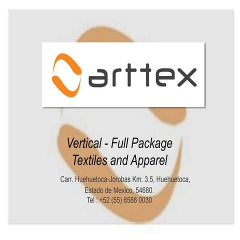 Arttex Factory Profile | PPT