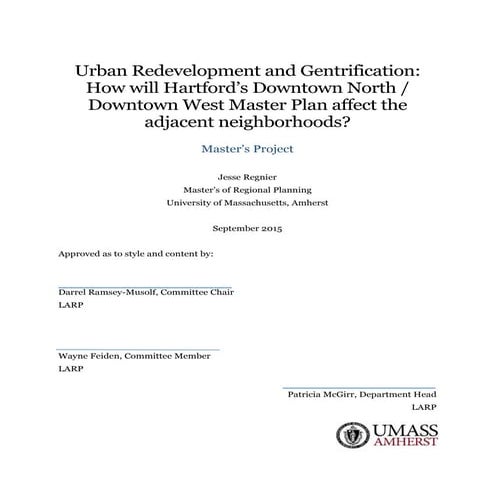 DoNo Master's Project FINAL DRAFT | PDF