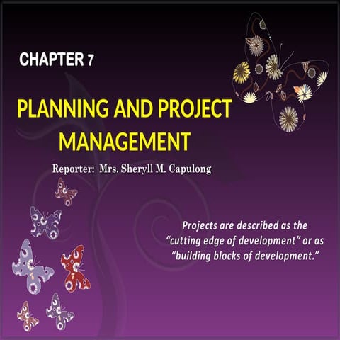 92945435-Chapter-7-Planning-and-Project-Management.ppt