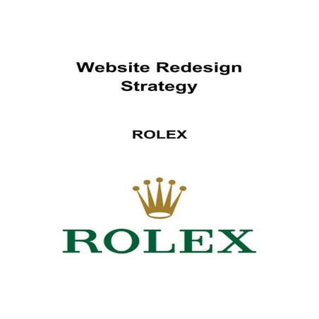 rolex ppt | PPTX