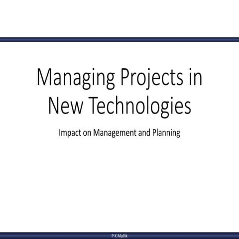 New Tech for Project Managers