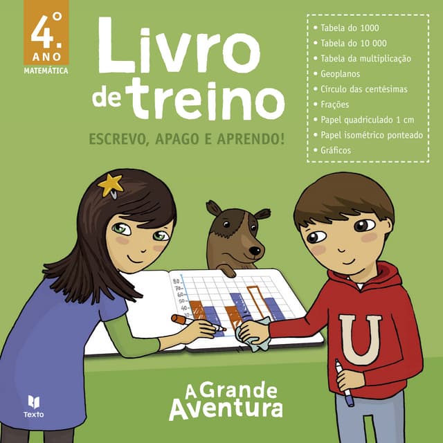 Livro de  fichas matematica 4º ano