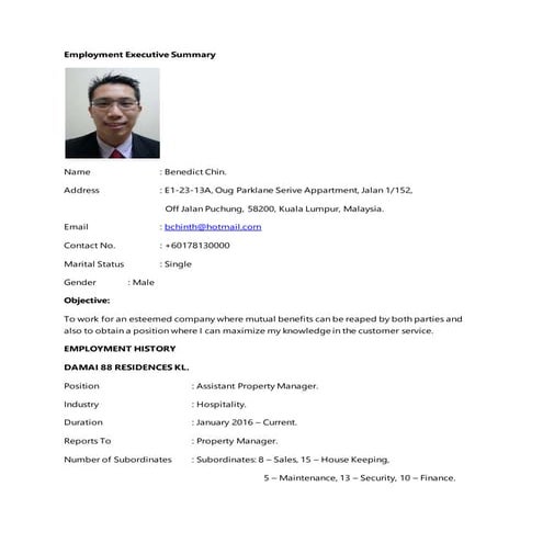 Job description & job specification | PPTX