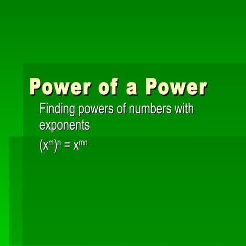 9 2power Of Power