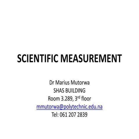 Chapter 8_Scientific Measurement