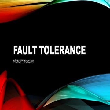Fault tolerance