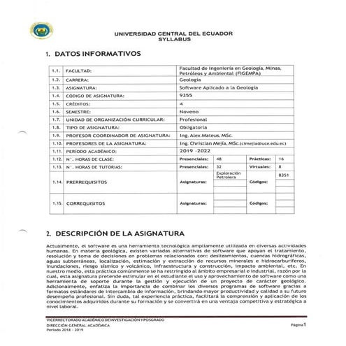 9355 software aplicado a la geologia