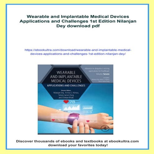 Wearable and Implantable Medical Devices Applications and Challenges ...