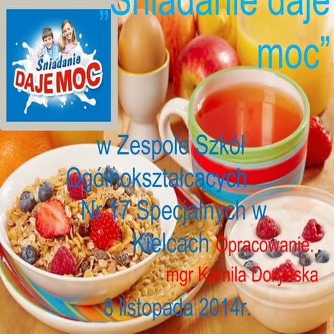 Śniadanie Daje Moc | PPT
