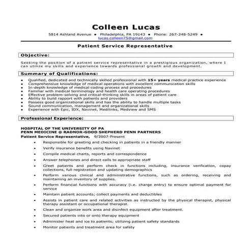 Random resume | DOCX