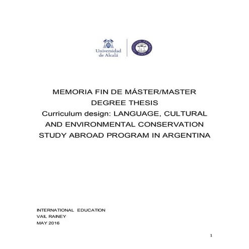 MEMORIA FIN DE MÁSTER