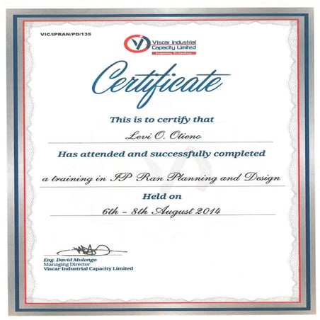 IP RAN CERT | PDF
