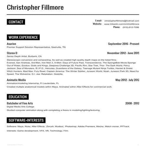 FillmoreChrisResumenew