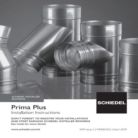 Prima Plus flue system installation instructions