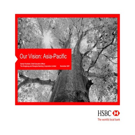 HSBC Our Vision - Asia Pacific | PDF