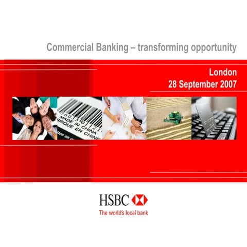 HSBC Commercial Banking - Transforming Opportunity