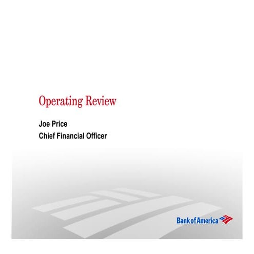 	Bank of America Corporation Shareholders Meeting