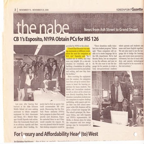 MS 126 Computer Press and Suzanne Tecza | PDF