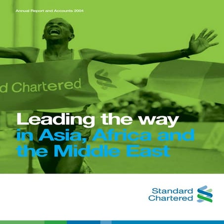 standardchartered  	Annual Report and Accounts 2004