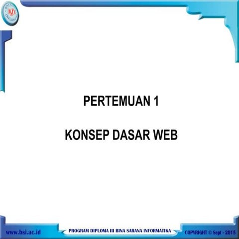 perancangan web 1
