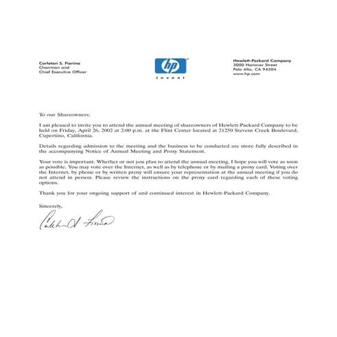 hp 	2002 prox y statement