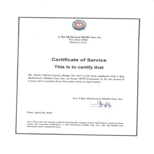 BAAA_Certificates | PDF